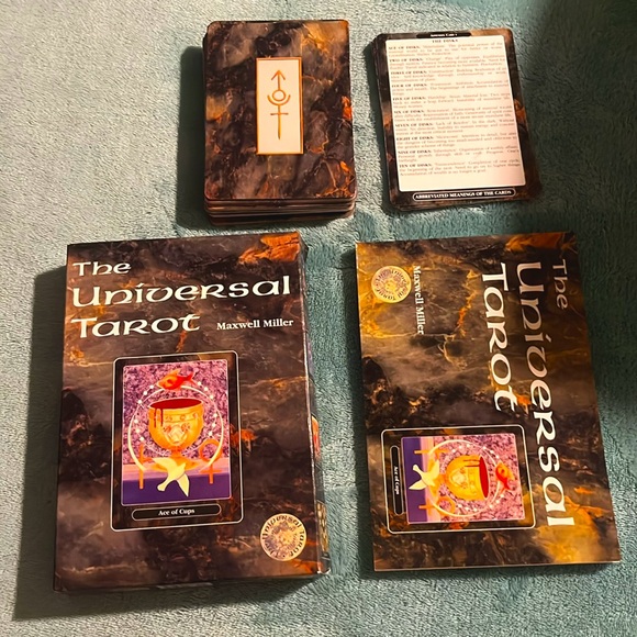 Vintage The Universal Tarot Maxwell Miller - Picture 4 of 5